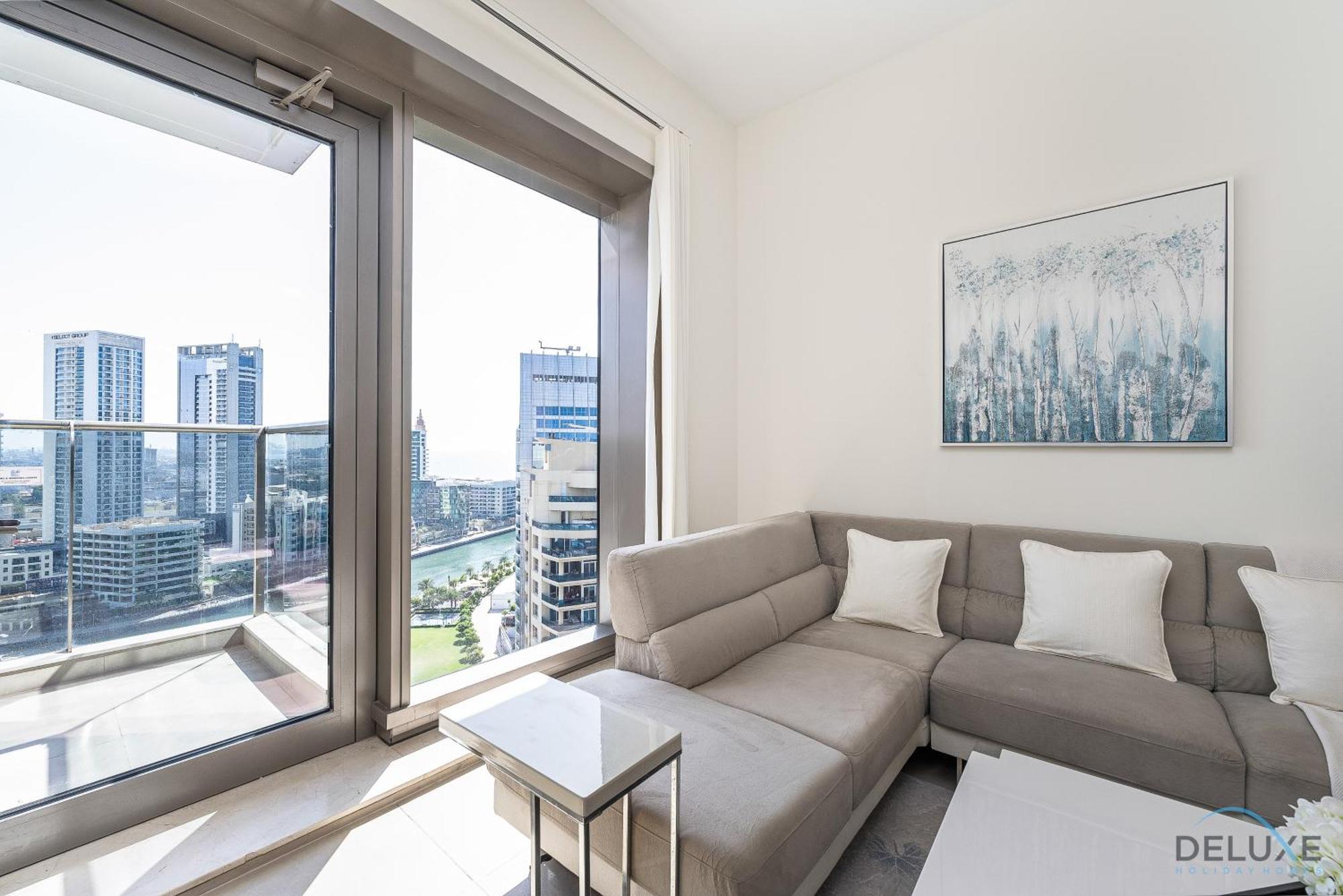 Appartement Charming 1br In Sparkle Tower 1, Marina By Deluxe Homes