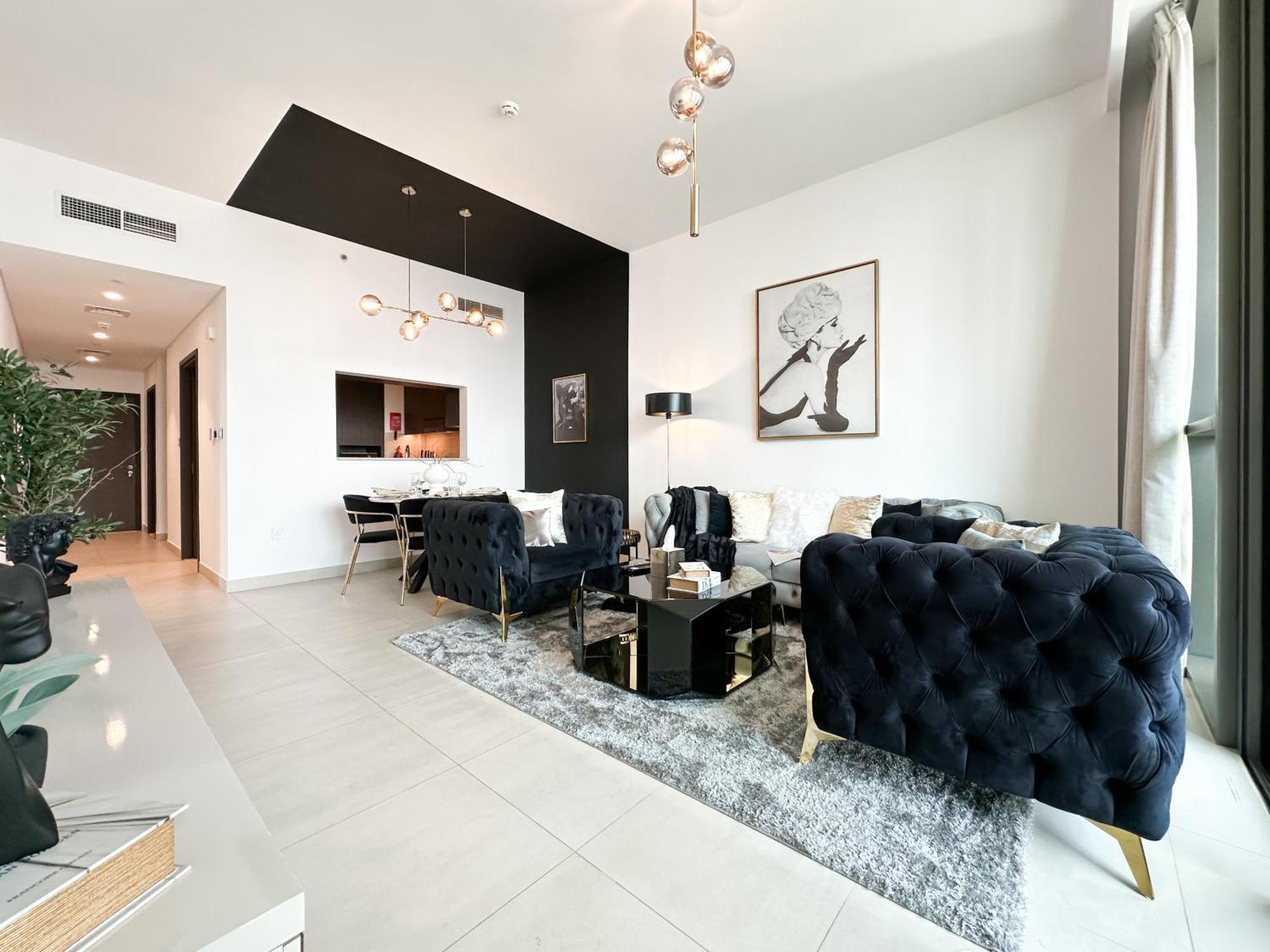 Stylish 2 Bedroom Dior-inspired Connected To Mall Appartement Dubai