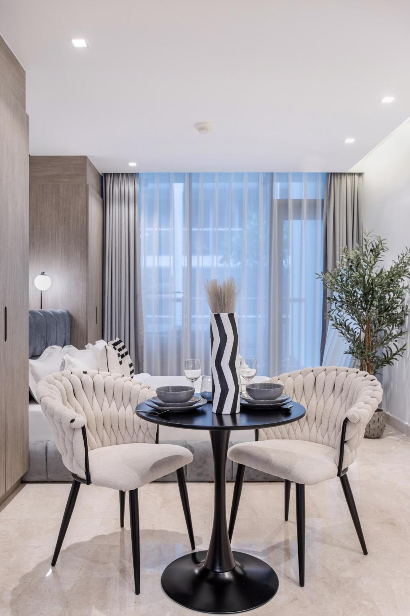 Apartamento Trendy Studio! Walk To Burj Khalifasleeps 3! *