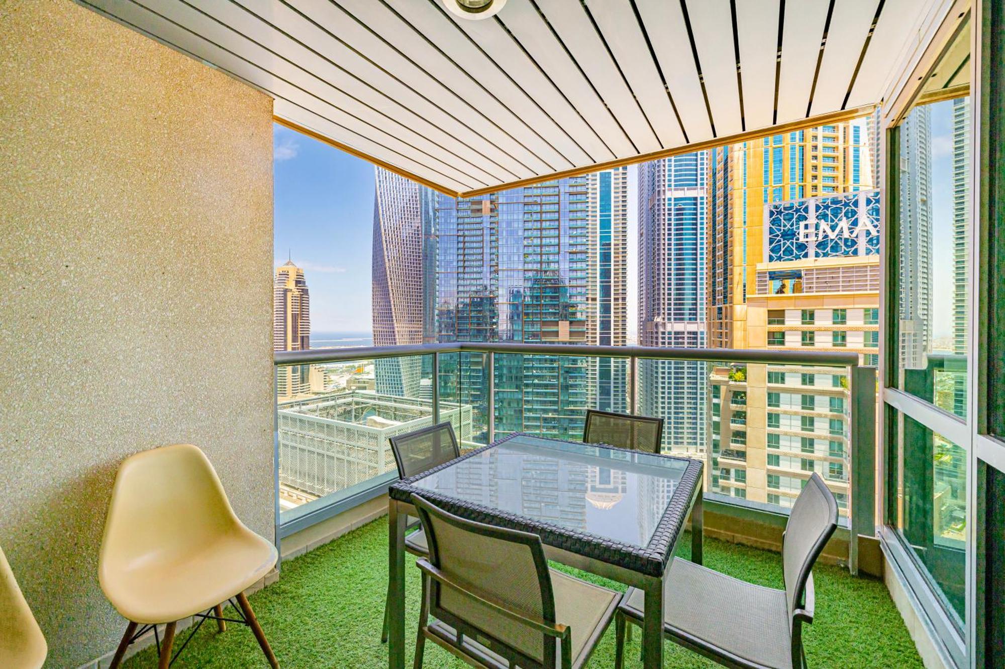 Appartement Beautiful 2br Study - Marina Dubaï