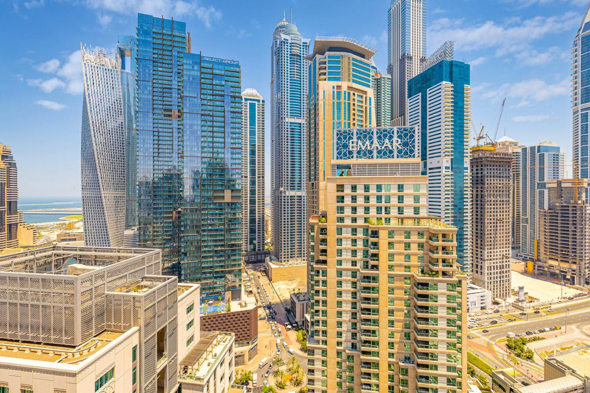 Appartement Beautiful 2br Study - Marina Dubaï