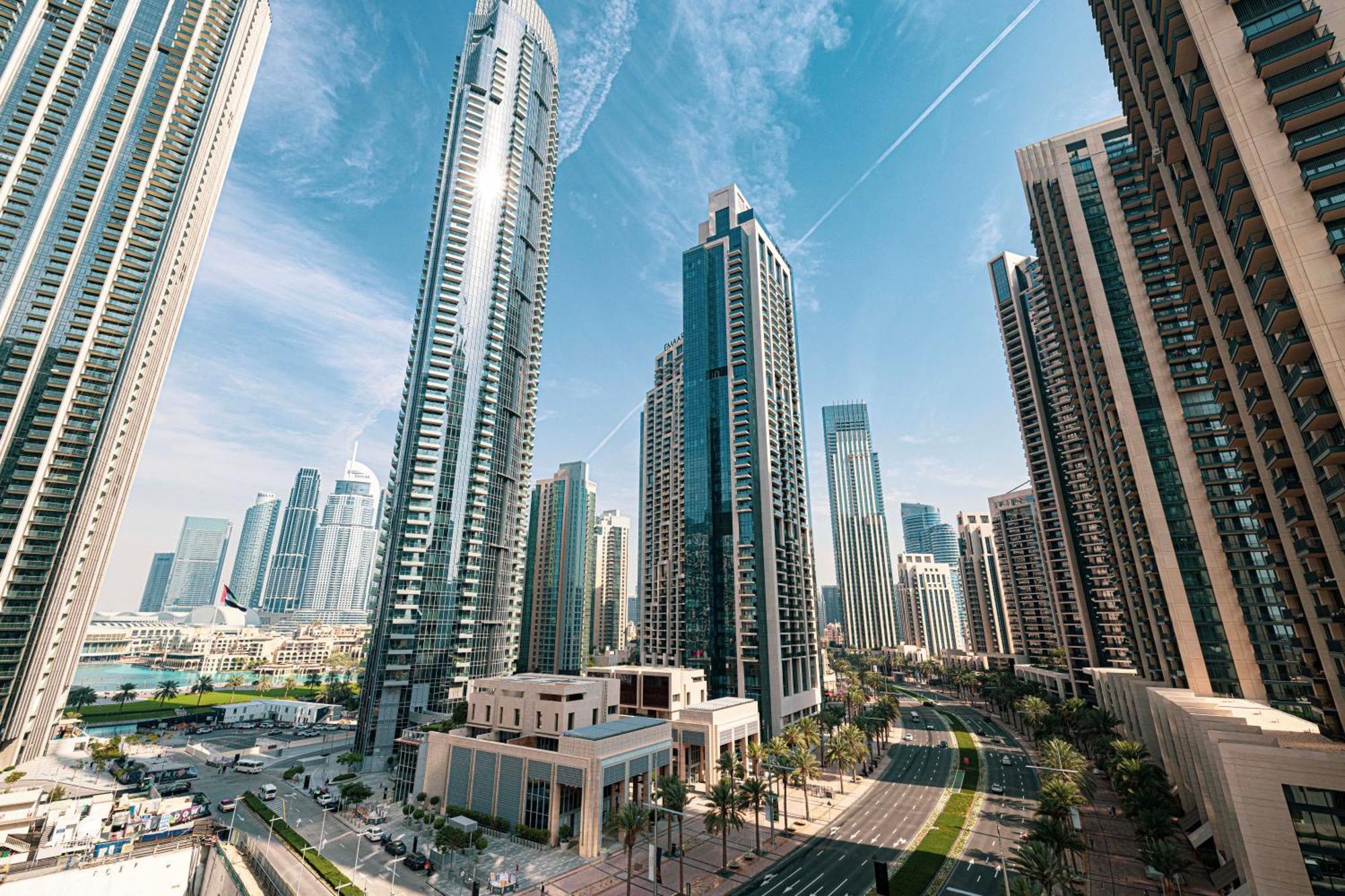 Burj Crown - Sky High, Downtown Ocean View, Opposite Mall Lägenhet