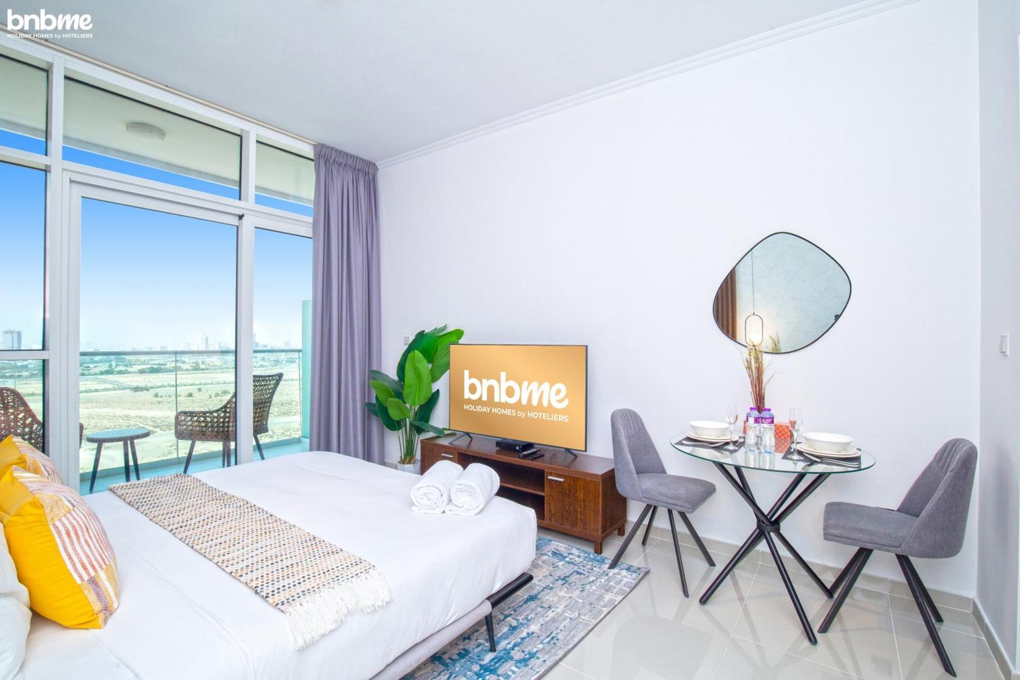 Bnbmehomes - Damac Hills - Carson Tower Appartement Dubai