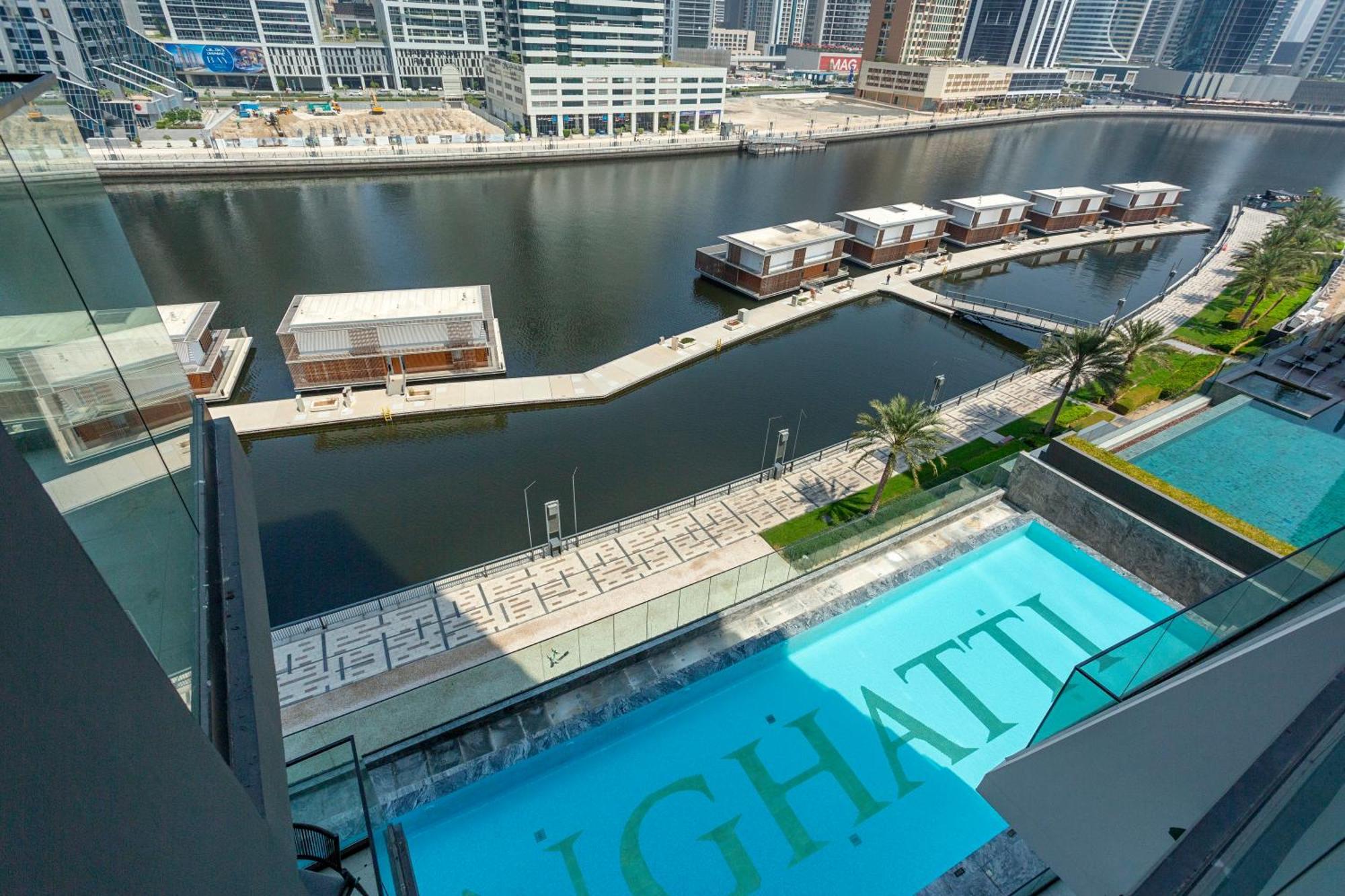 Retreat With Canal And Burj Khalifa Views Dubaï