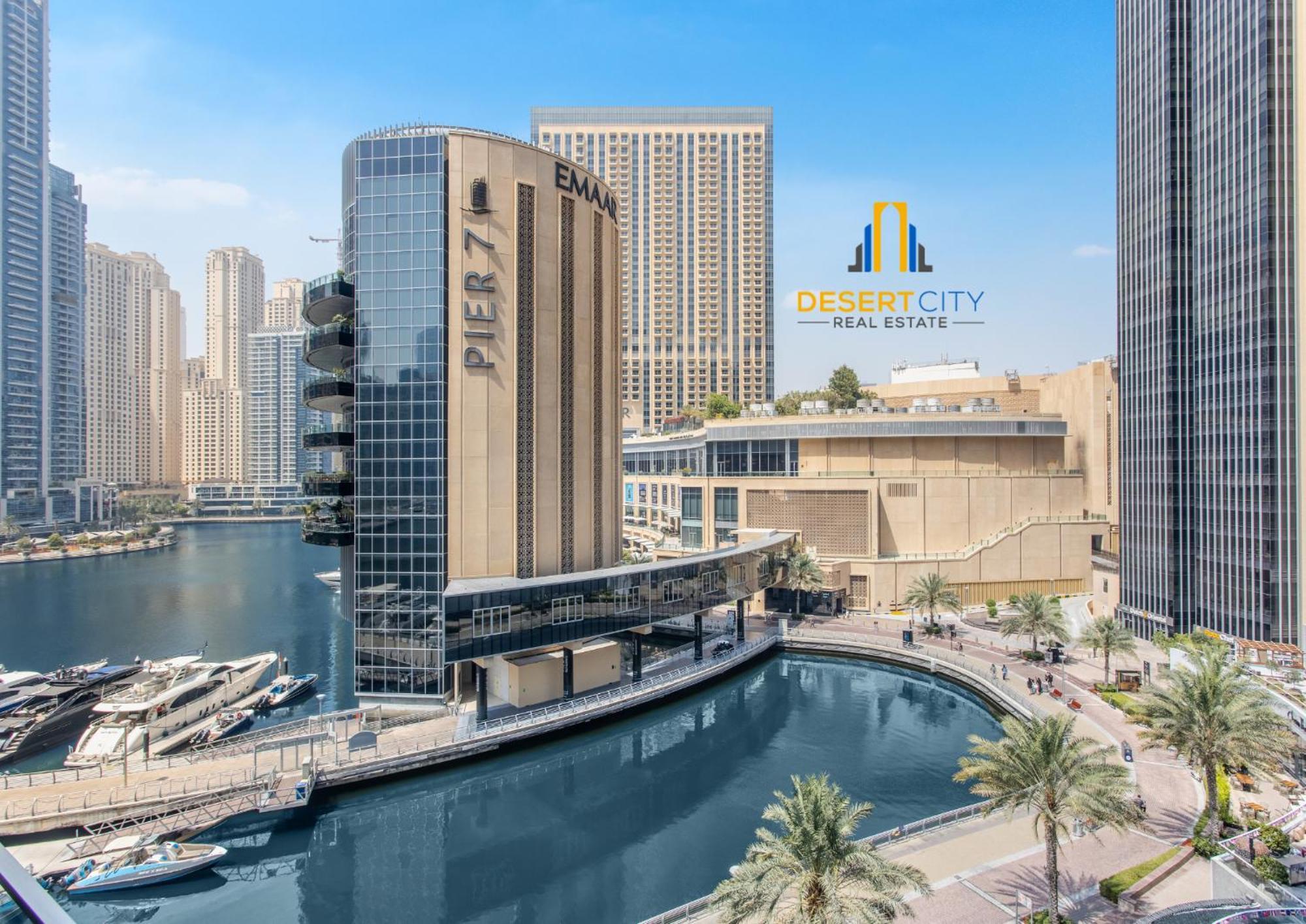 One Bed In Marina With Marina Views, Hosted By Desert Appartement *