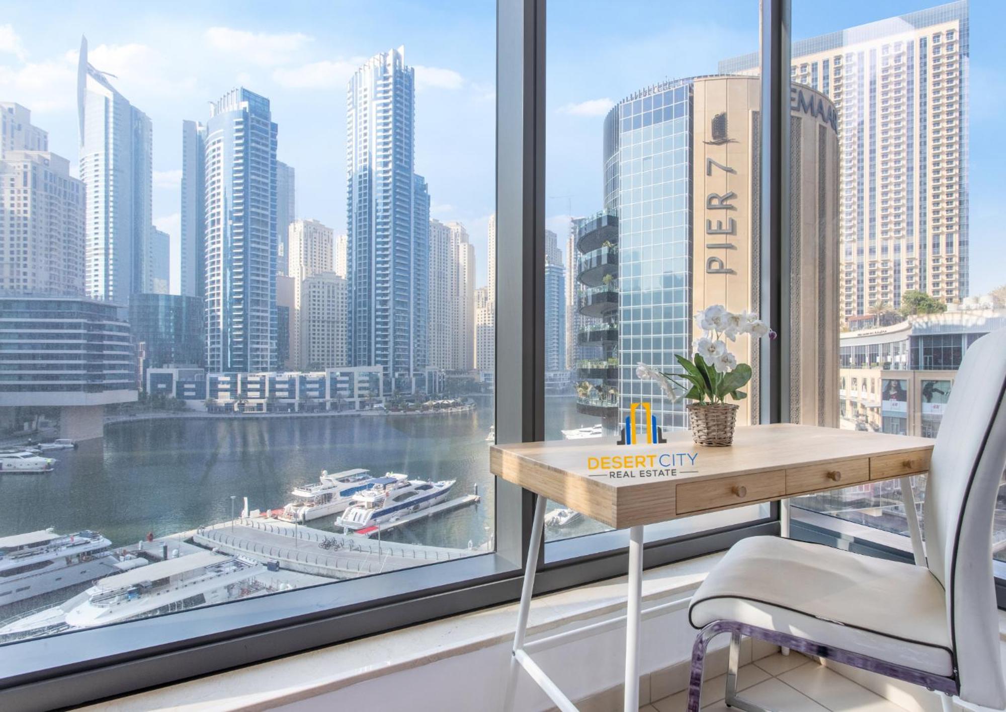 One Bed In Marina With Marina Views, Hosted By Desert