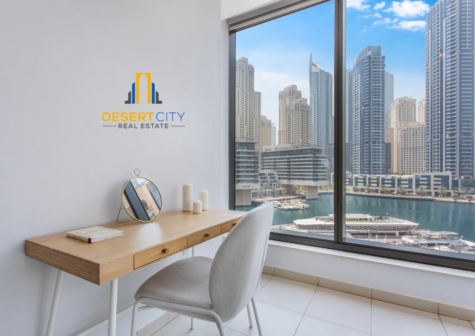 One Bed In Marina With Marina Views, Hosted By Desert Appartement Dubaï