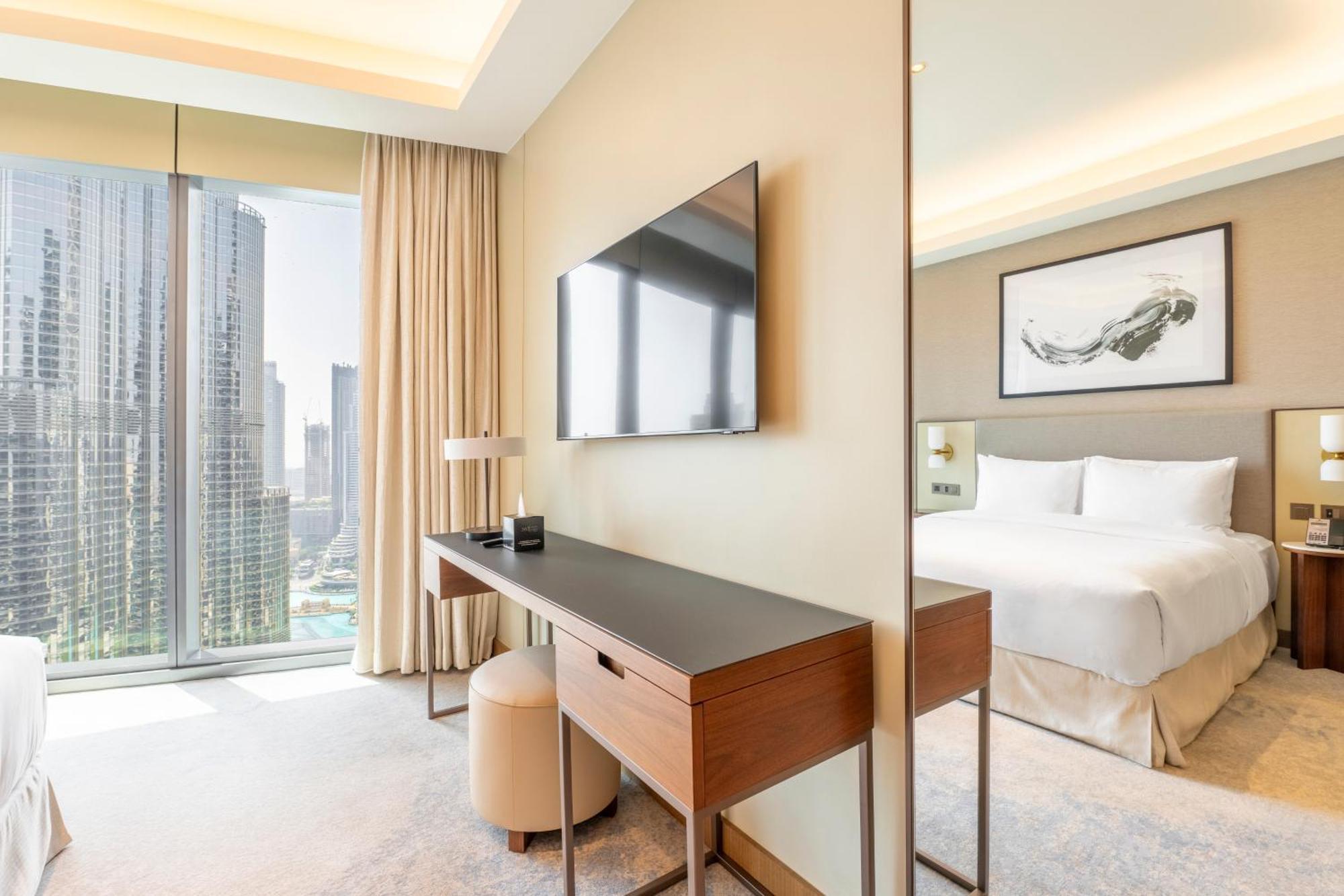 Luxe 3-br In Address Opera With Full Burj View Lejlighed *