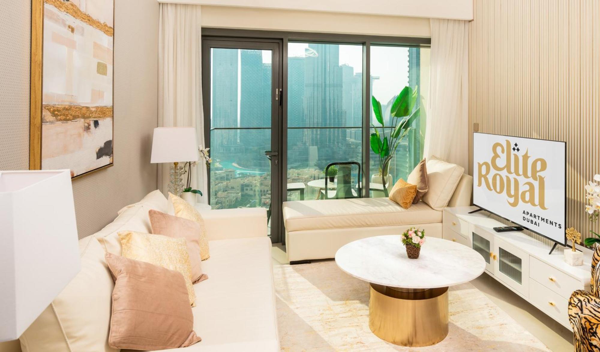 Apartamento Elite Royal - Sky Series - Full Panoramic Burj Khalifa & Fountain View - Icon