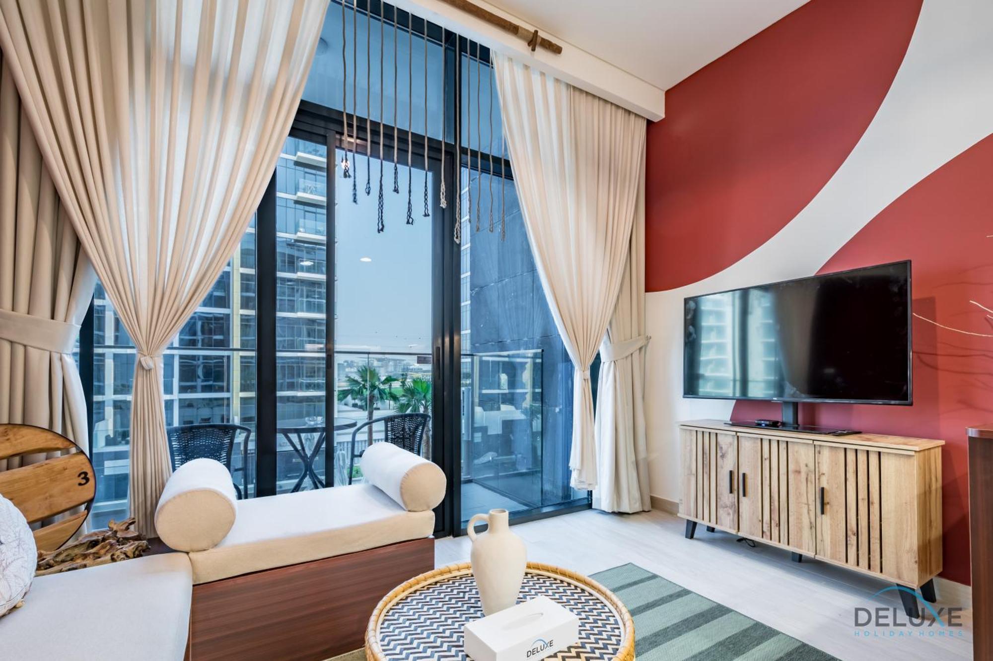 Delightful 1br In Azizi Riviera 35, Al Merkadh By Deluxe Homes Appartement