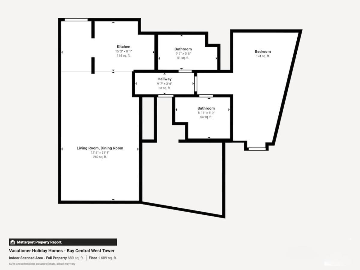 Bay - Enticing Two Bedroom Appartement