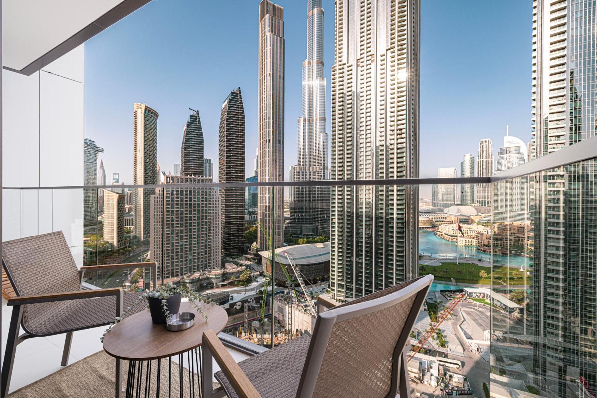 Burj Crown - Downtown Elegance Opera Boulevard View By Mall Appartement *