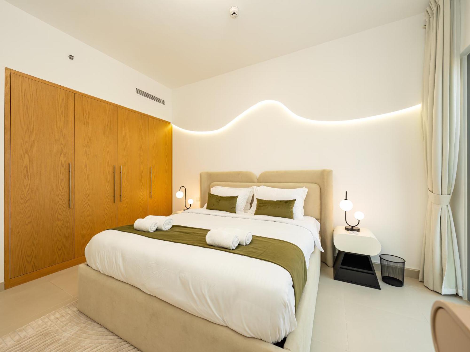 Сasa de vacaciones Luxury 2br With Burj View, Very Close To Mall