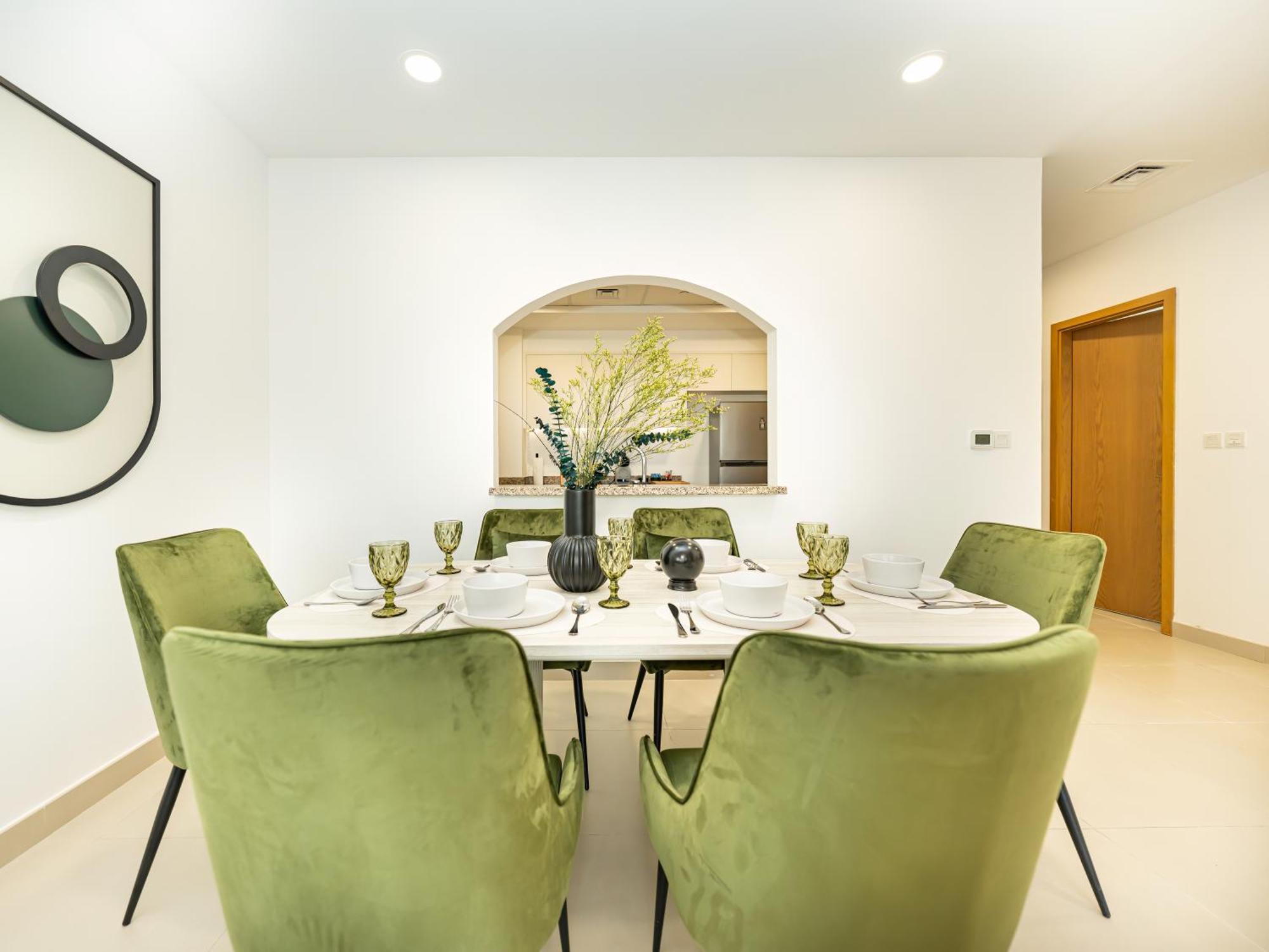 Сasa de vacaciones Luxury 2br With Burj View, Very Close To Mall