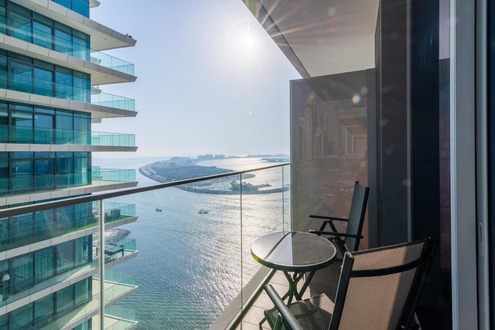 Beachfront Luxury - Stunning Views On The Palm & Marina - Private Beach Appartement *