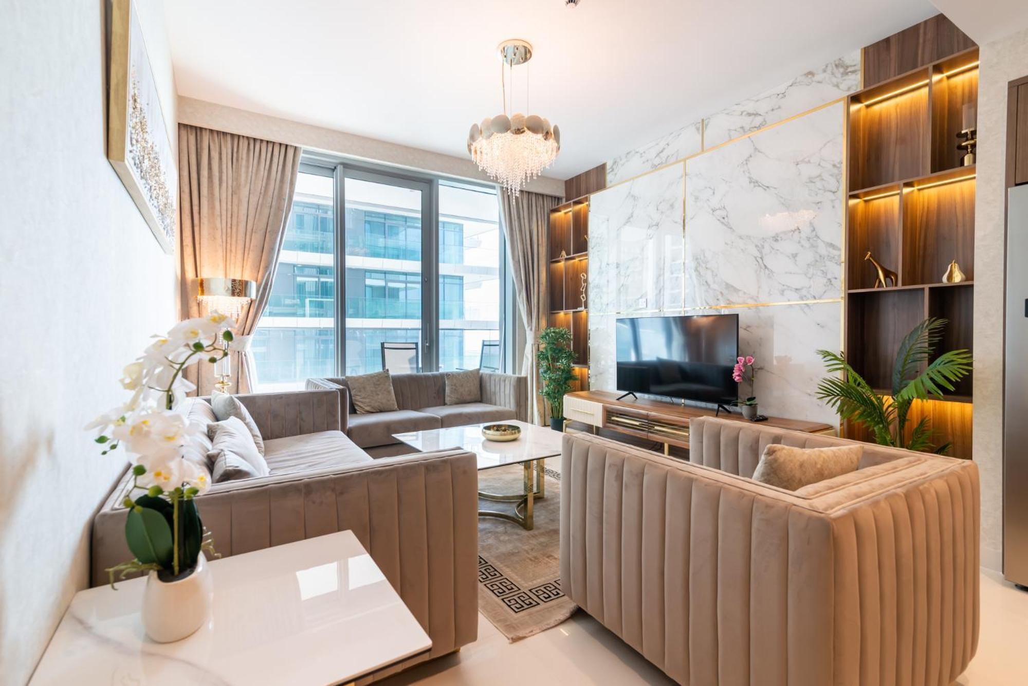 Appartement Beachfront Luxury - Stunning Views On The Palm & Marina - Private Beach