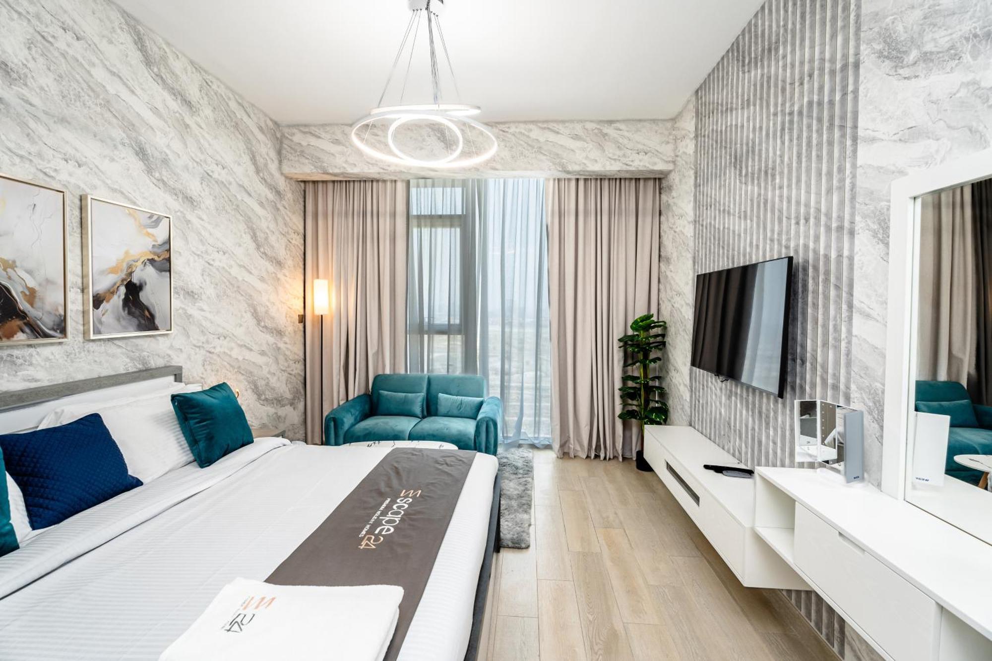 Apartamento Escape24 Modern Bloom Tower Jumeirah Village Circle Jvc *