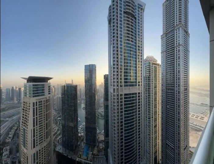 High Floor With Skyline & Burj Khalifa View 3 Bedroom Unit Marina Apartamento *