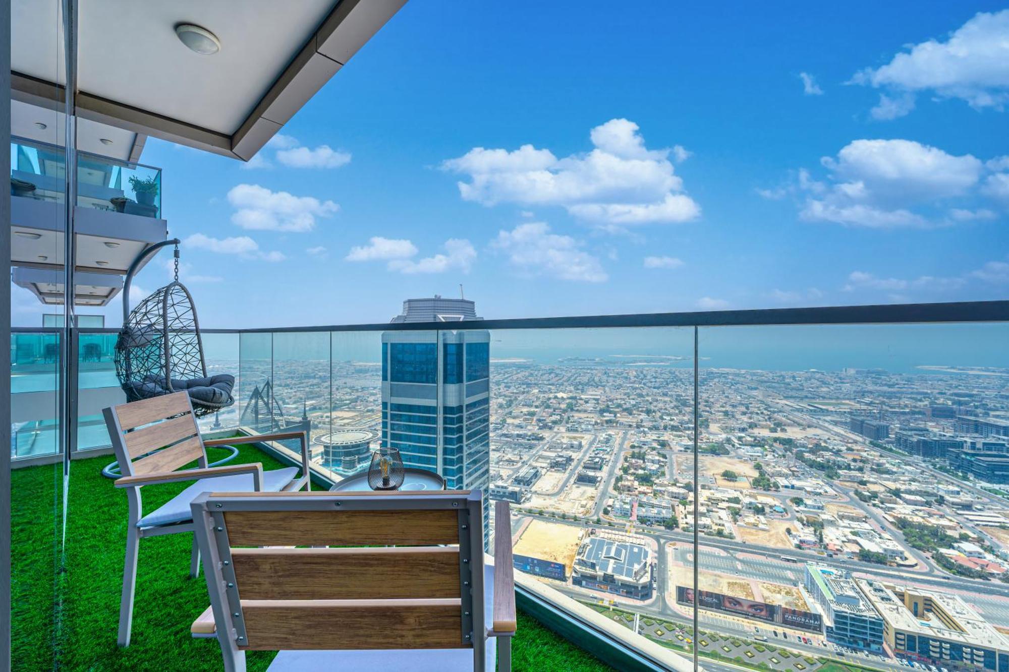 Appartement 3 King Beds - 7mins To Mall - High Floor Sun Set And Sea View