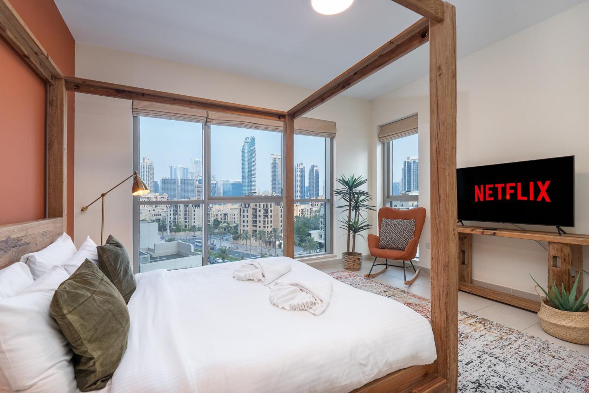 Boulevard 2 Br- Burj Khalifa-dubai Mall- Pool-gym Dubái
