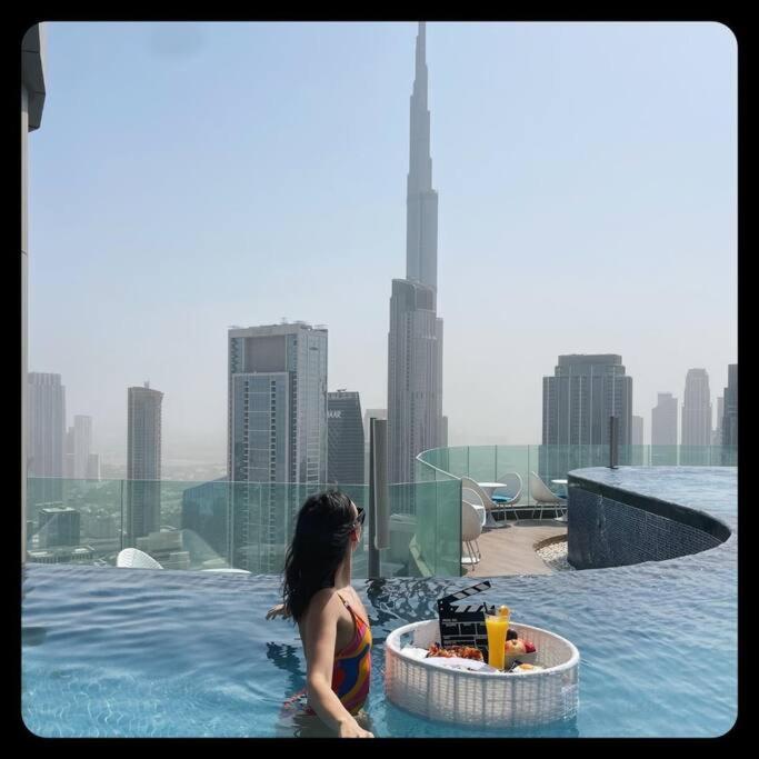 Appartement 3 King Beds - 7mins To Mall - High Floor Sun Set And Sea View Dubaï