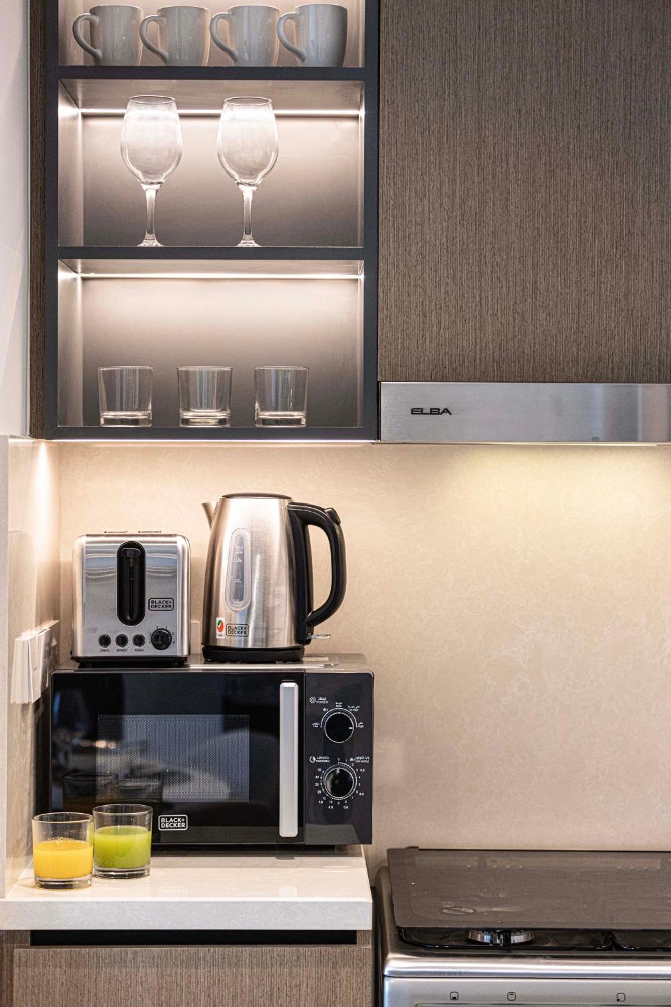 Burj Crown - Sky High Downtown Elegance Ocean View Mall Apartamento