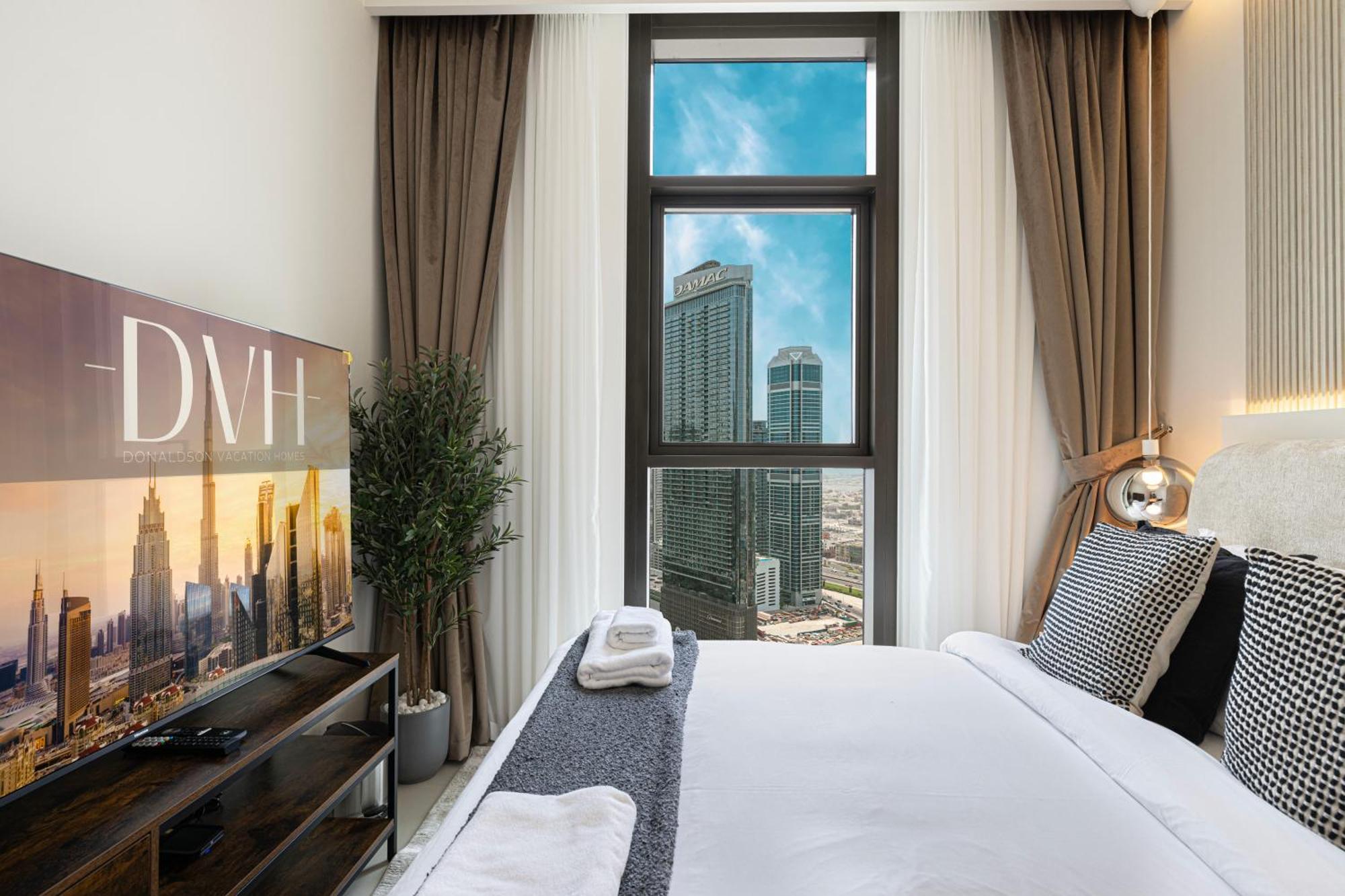 Apartamento Burj Crown - Sky High Downtown Elegance Ocean View Mall
