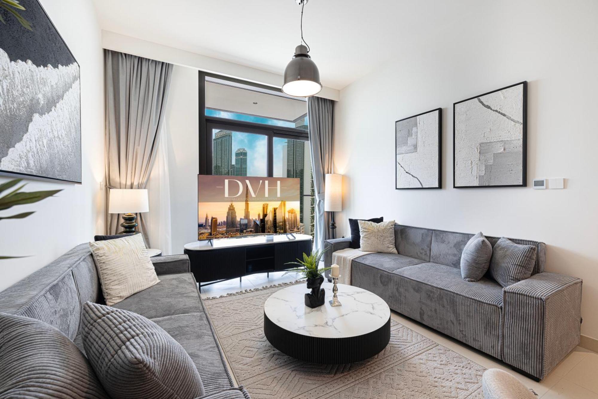 Apartamento Burj Crown - Sky High Downtown Elegance Ocean View Mall