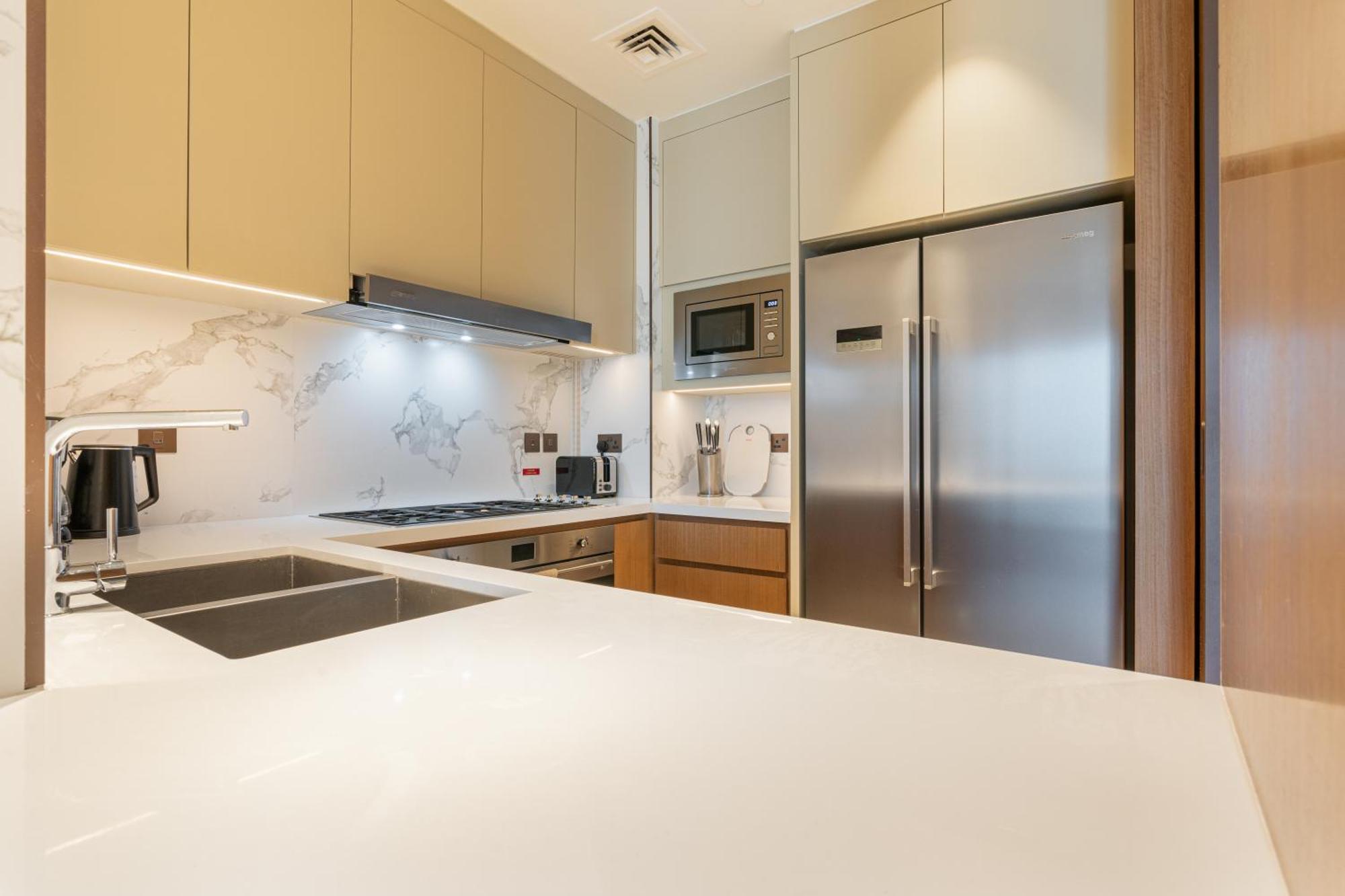 Deluxe 3br In Address Opera With Full Burj View Apartment
