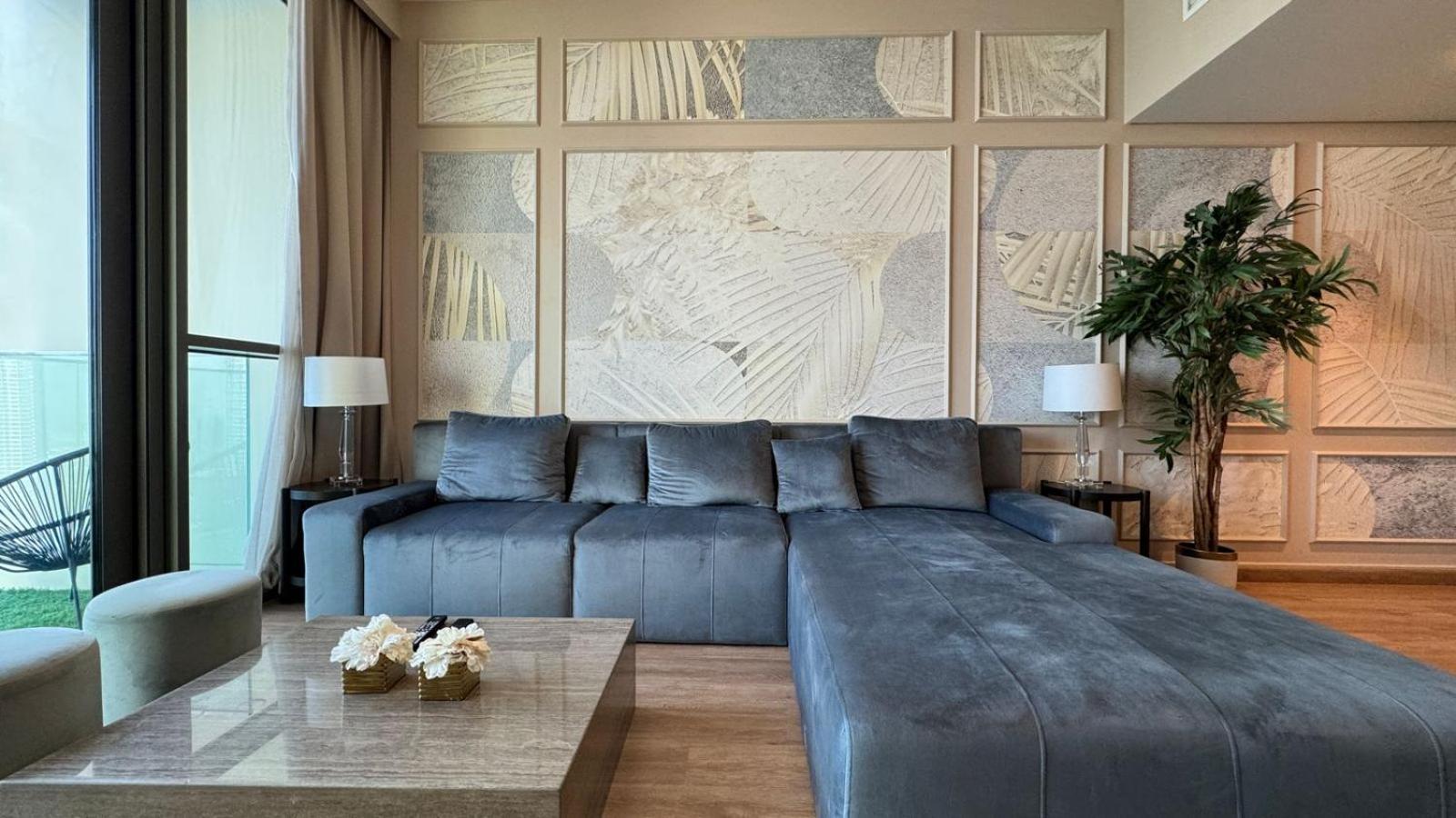 Rumah liburan Magnificent 3br With Full Burj Khalifa & Fountain View Dubai