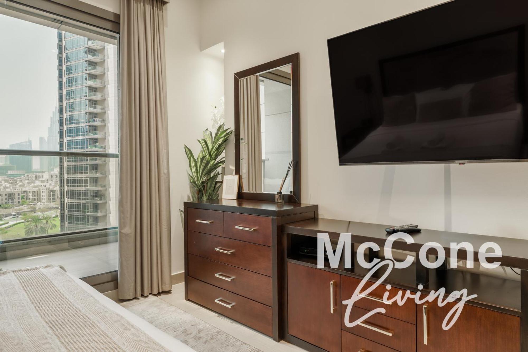 Appartamento Cozy With Burj Khalifa Views Dubai