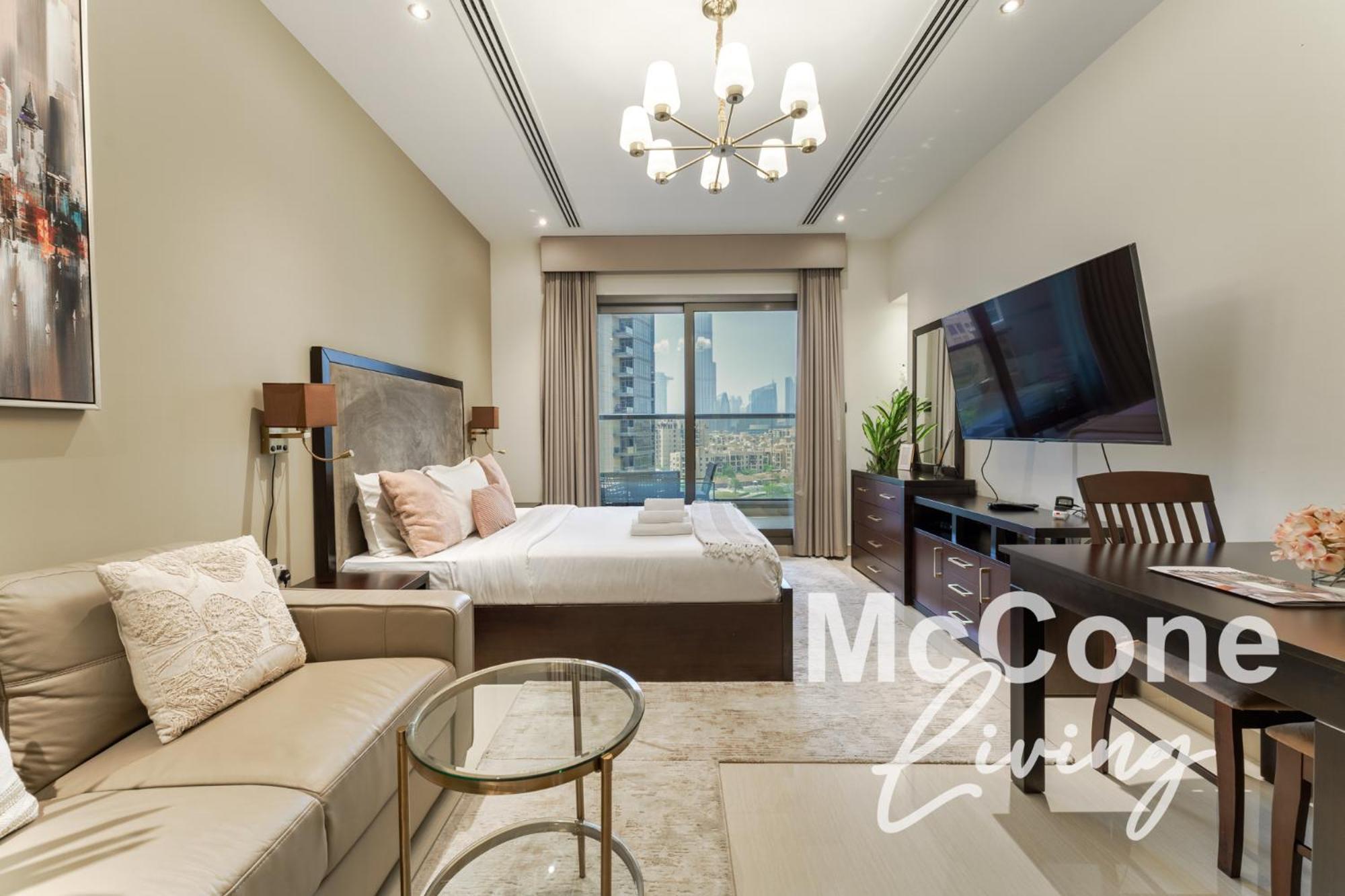 Apartament Cozy With Burj Khalifa Views Dubai