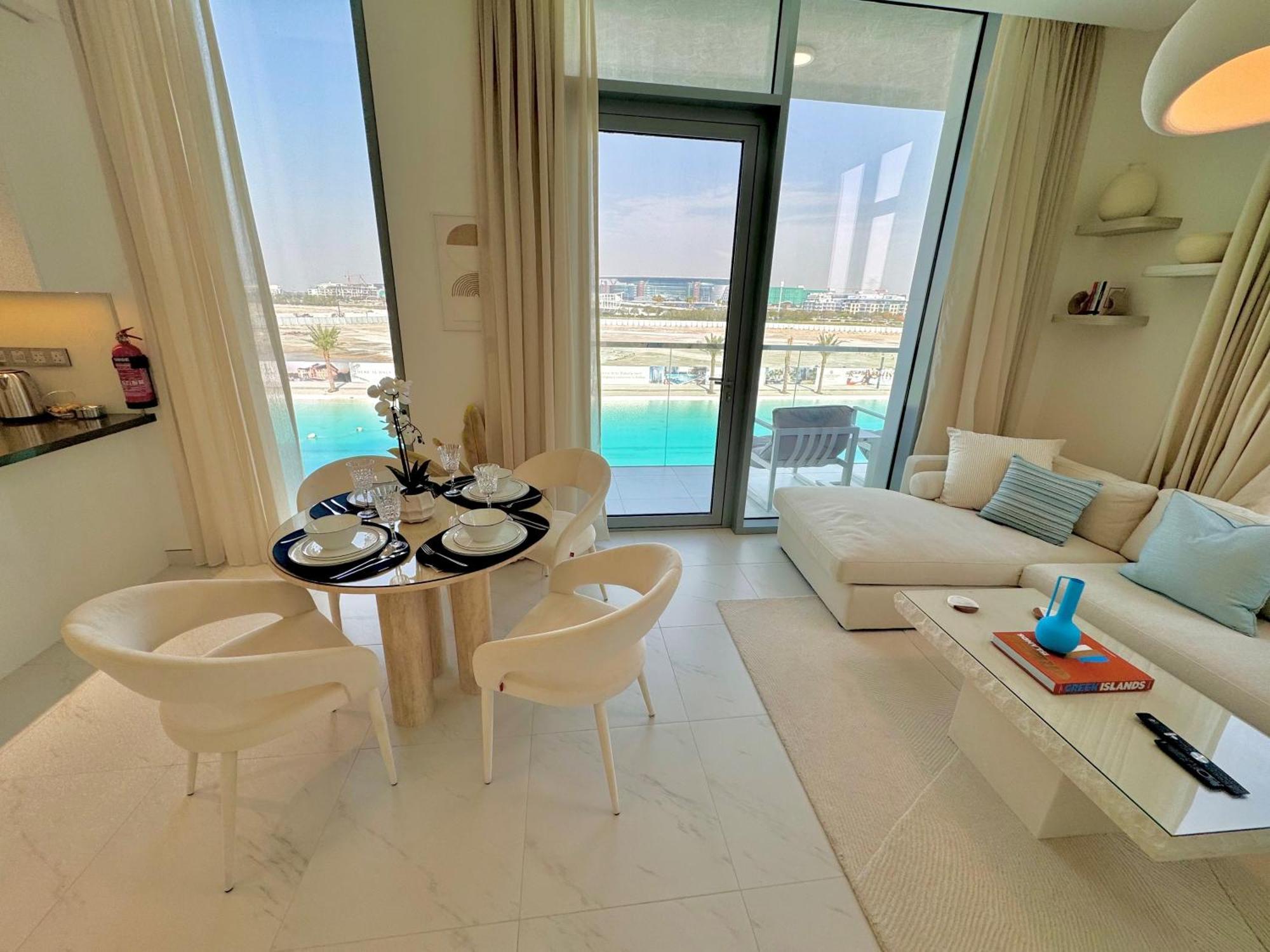 Residences 29 - Divine Beachfront One Bedroom Lägenhet Dubai