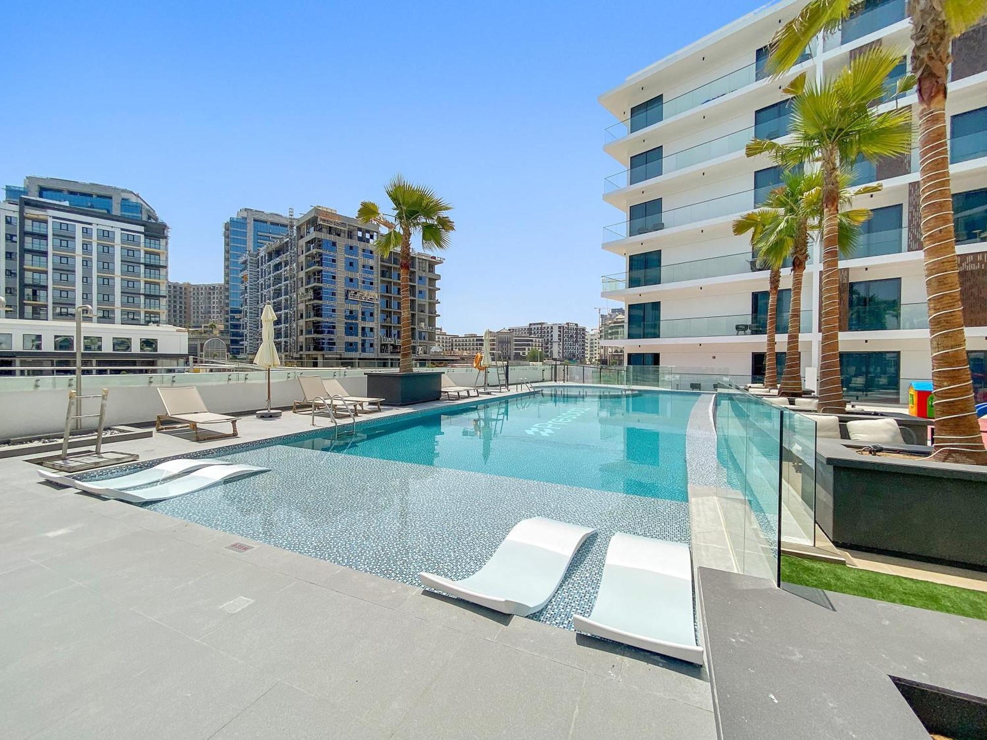 Cosy 1bedroom With Pool Gym Game Appartement Dubaï
