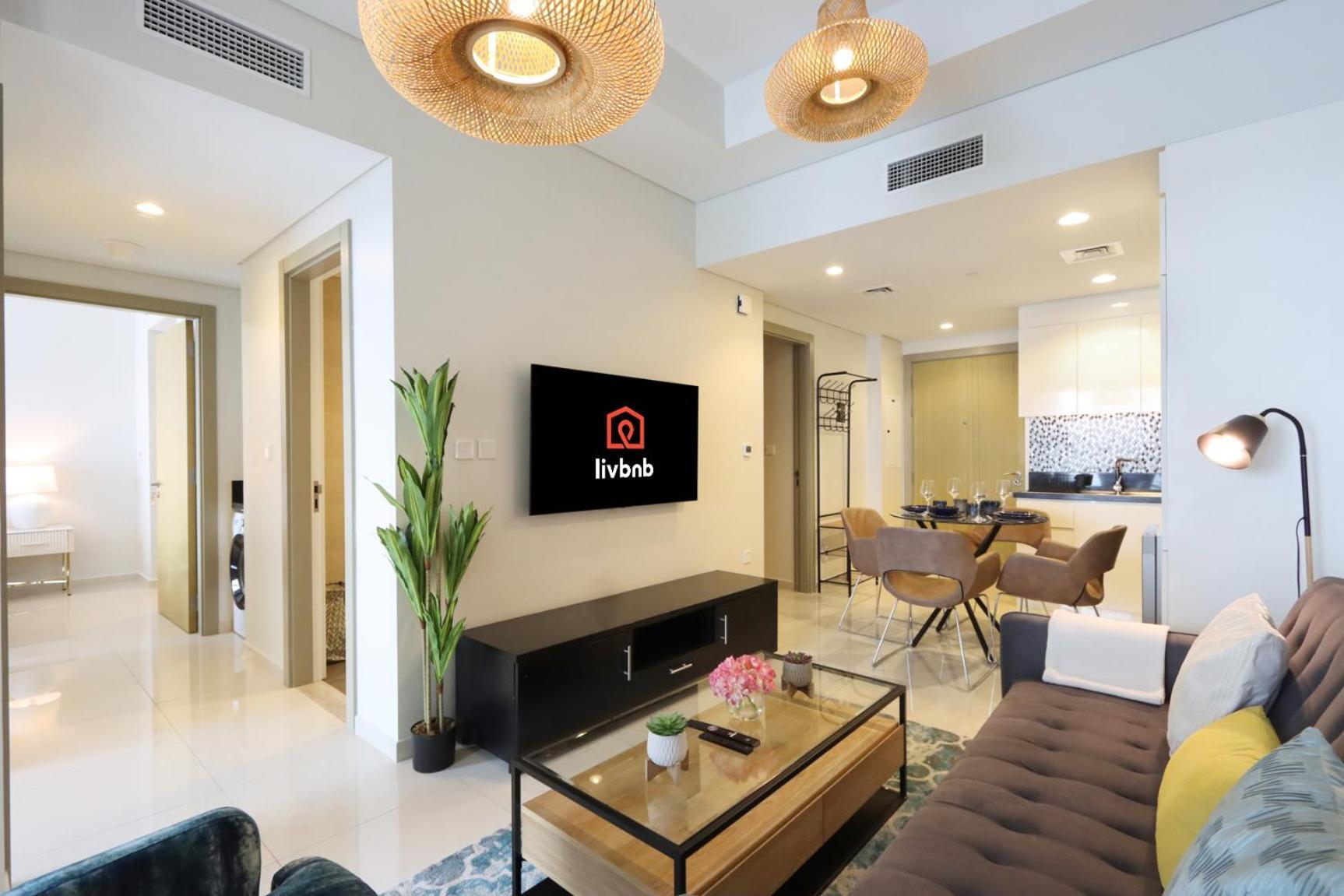 Livbnb - 2b With Maid's Overlooking Sheikh Zayed Road * Dubai