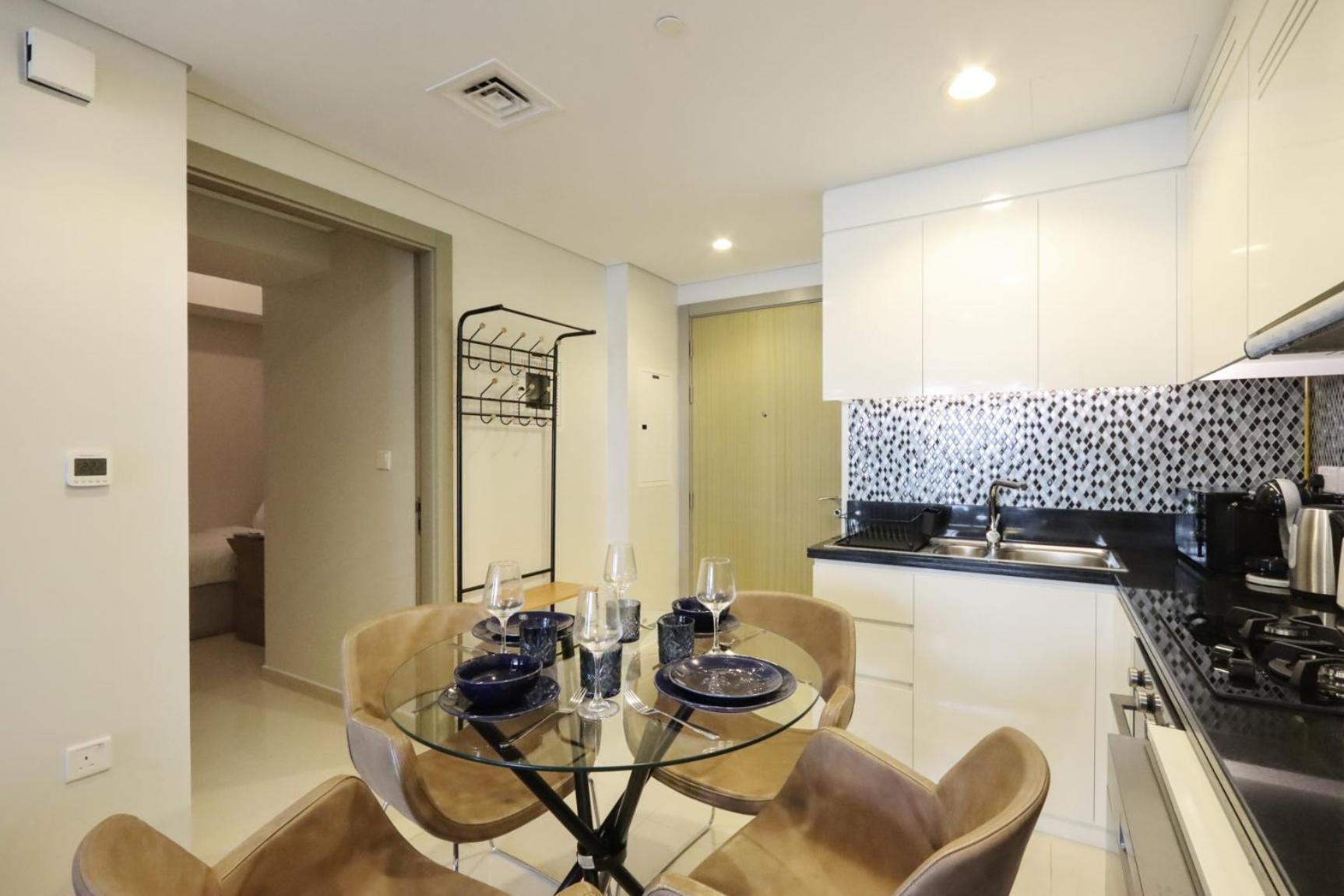 Livbnb - 2b With Maid's Overlooking Sheikh Zayed Road Apartament *
