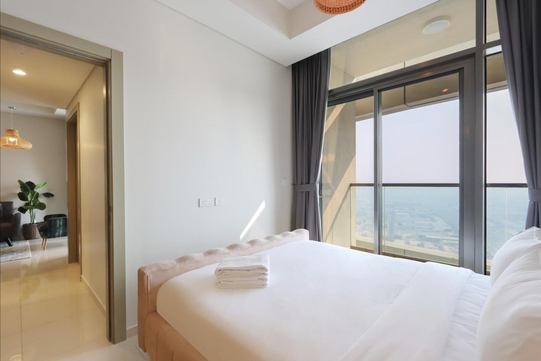 Livbnb - 2b With Maid's Overlooking Sheikh Zayed Road Apartament