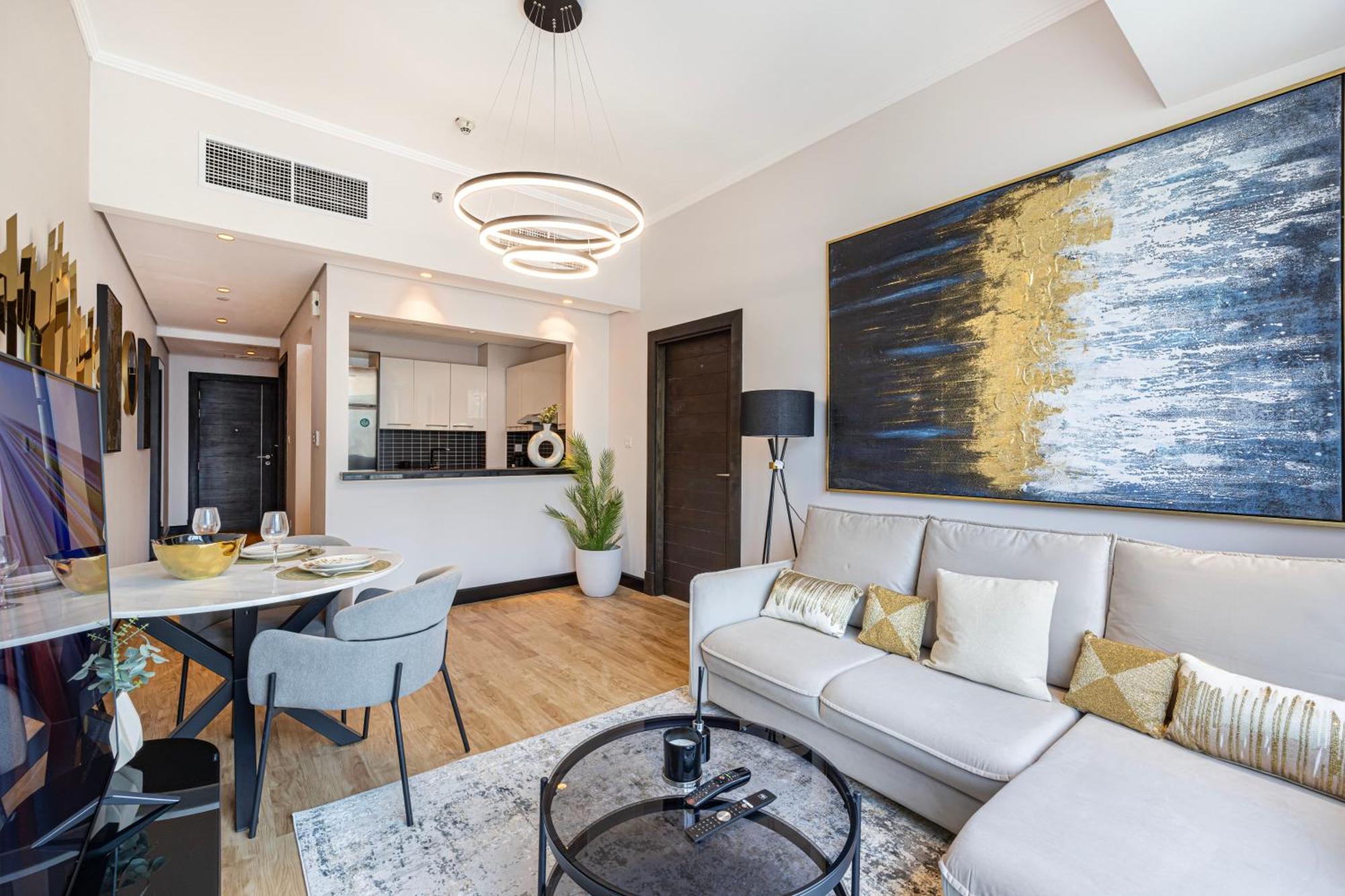 Poshy 1br W Marina Bay View Next To Marina Mall Apartment