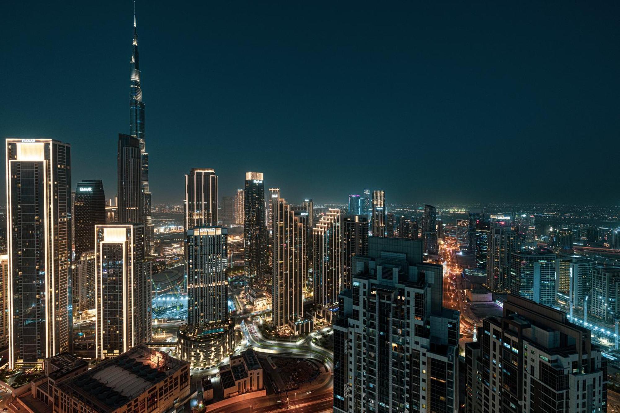 Appartamento Paramount Midtown, Infinity Pool, Burj Skyline Views