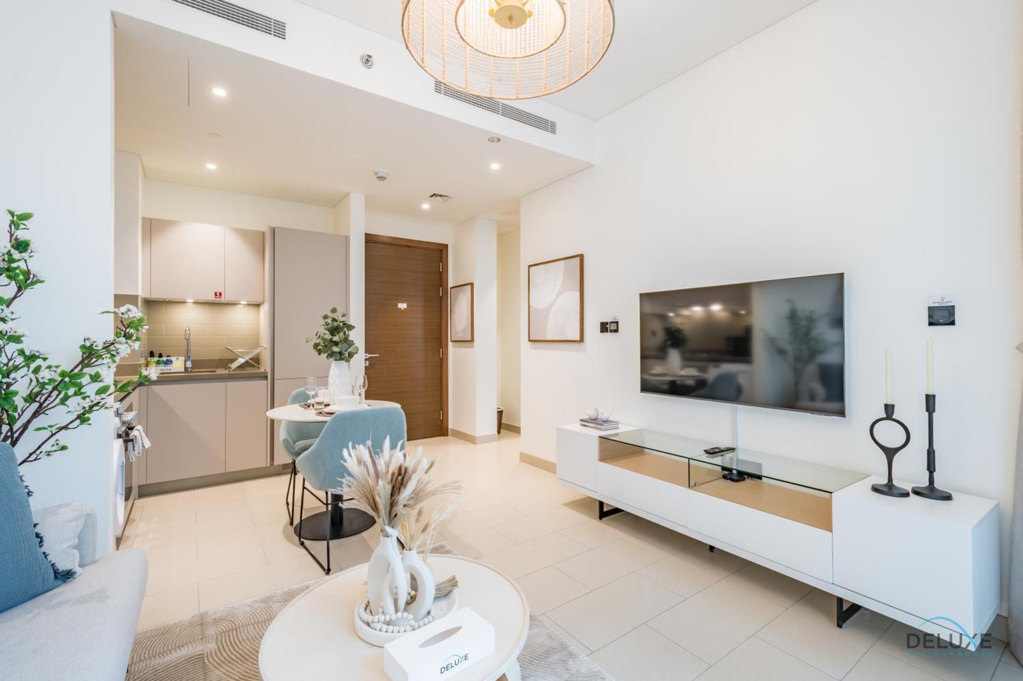 Appartement Chic 1br In Sobha Creek Vistas Reserve, Al Merkadh By Deluxe Homes Dubaï
