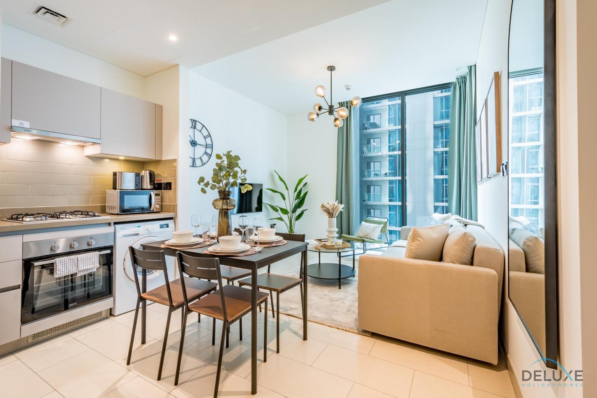 Appartement Charming 1br In Sobha Creek Vistas Reserve, Al Merkadh By Deluxe Homes Dubaï