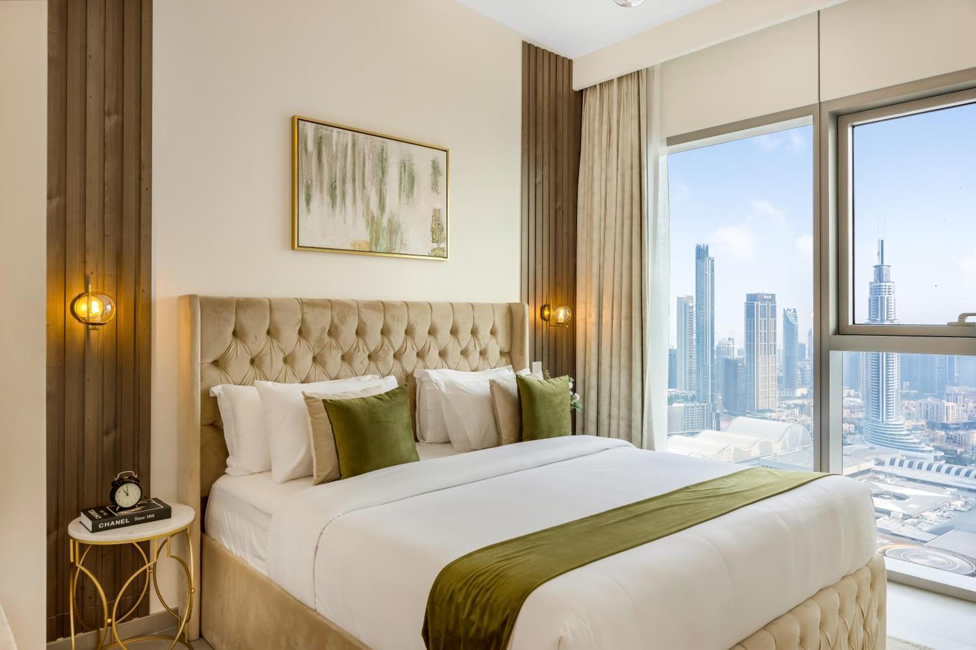 Durrani Homes - Majestic 4br At Downtown Views With Full Burjkhalifa View Apartamento