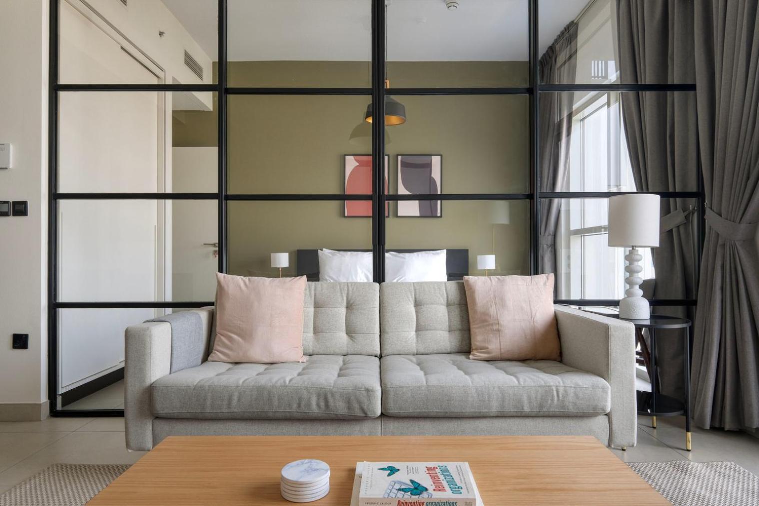 Blueground Hills Estate Tennis Pool Gym Dxb-1465 Appartement Dubaï