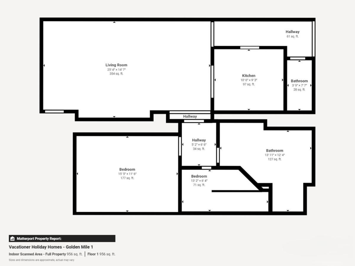 Golden Mile 1 - Contemporary One Bedroom Apartamento *