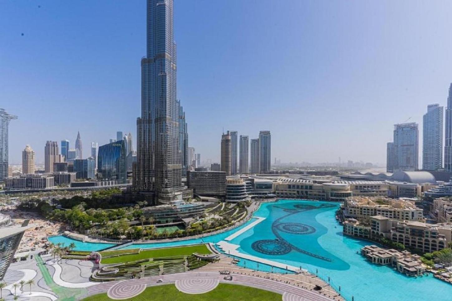 Splendid With Burj Khalifa And Fountain View Apartment Dubai