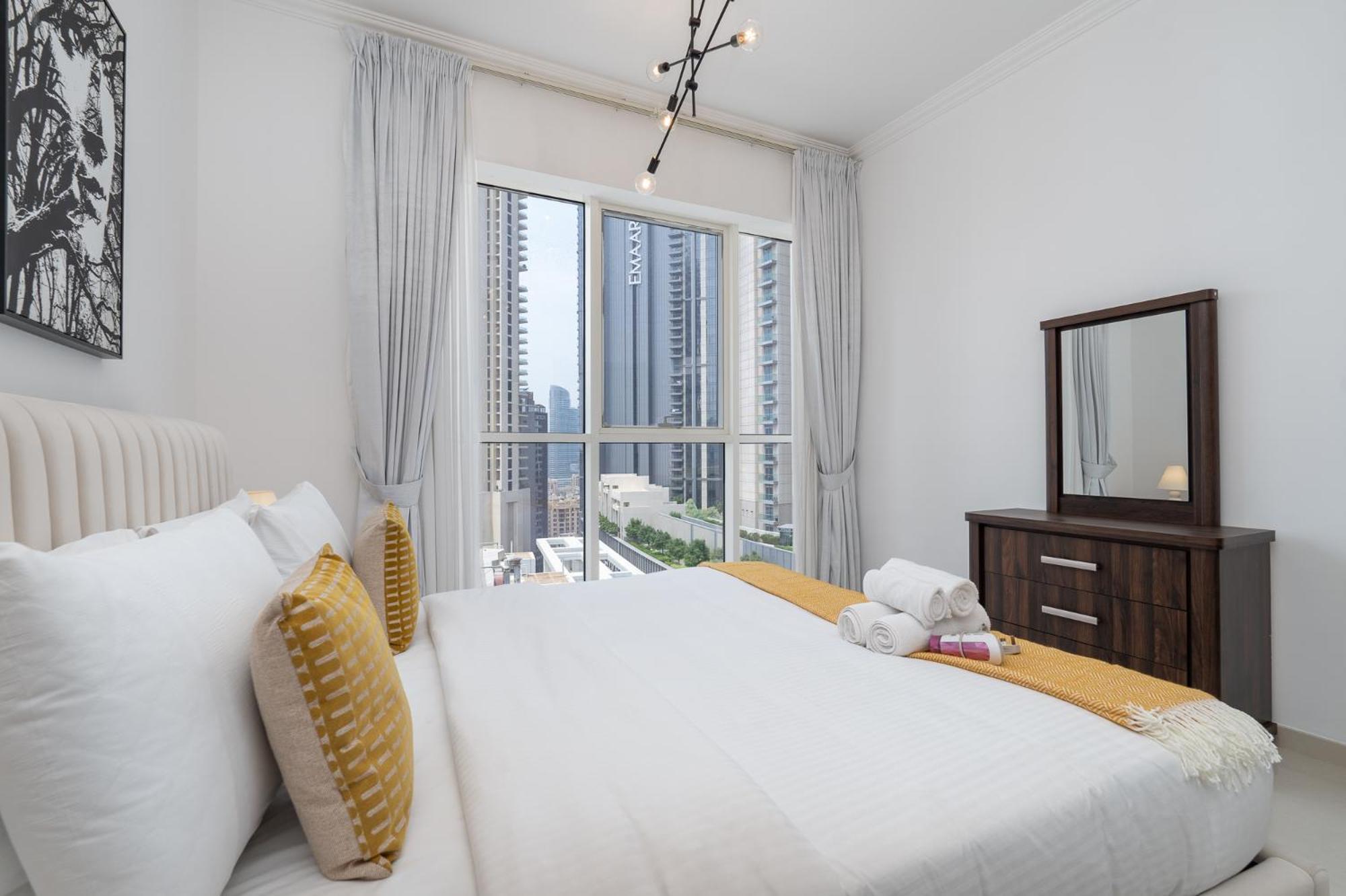 Heaven Crest Downtown - And 1 Bedroom 2 Minute Walk To Mall And Burj Khalifa Dubai