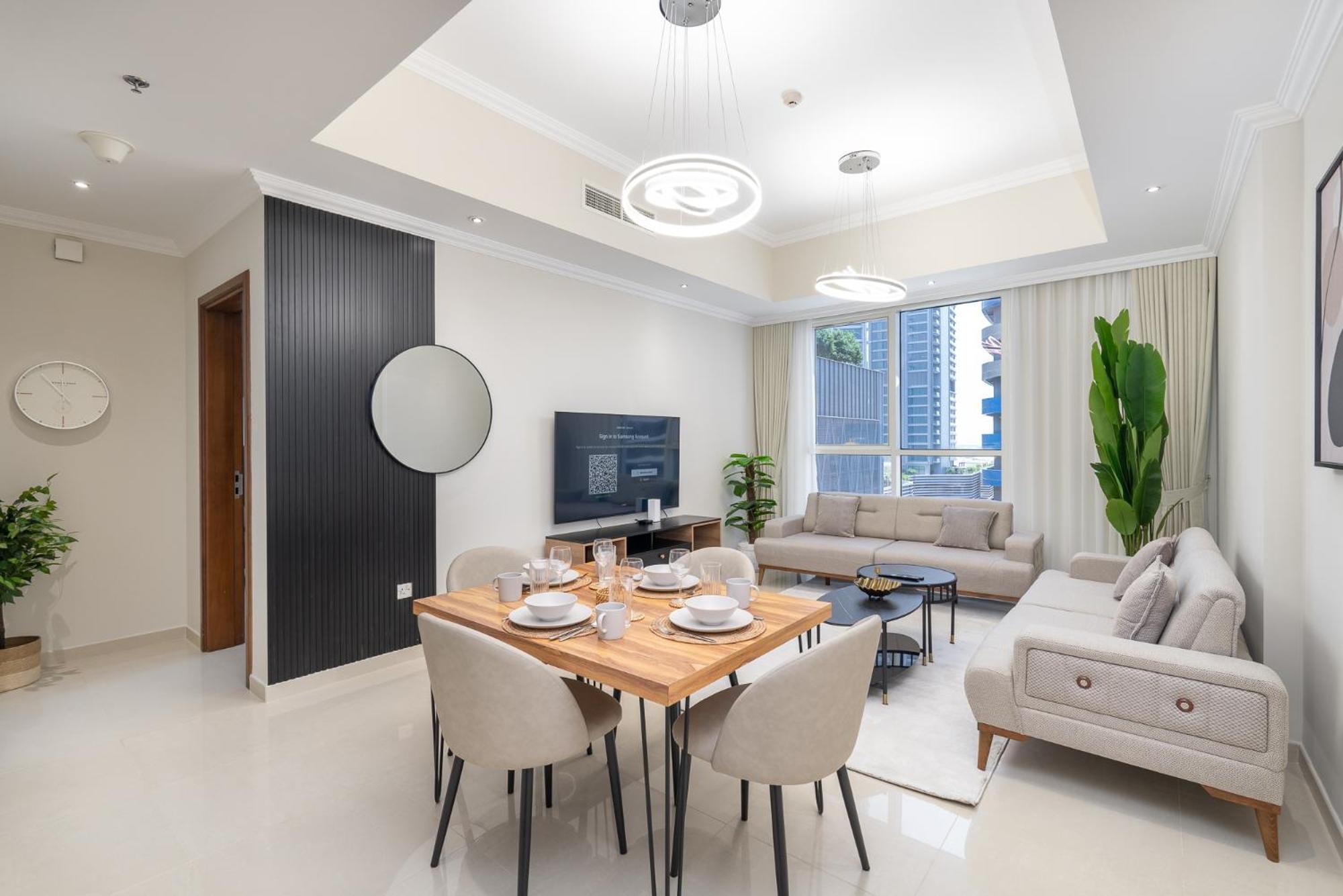 Heaven Crest Downtown - And 1 Bedroom 2 Minute Walk To Mall And Burj Khalifa * Dubai