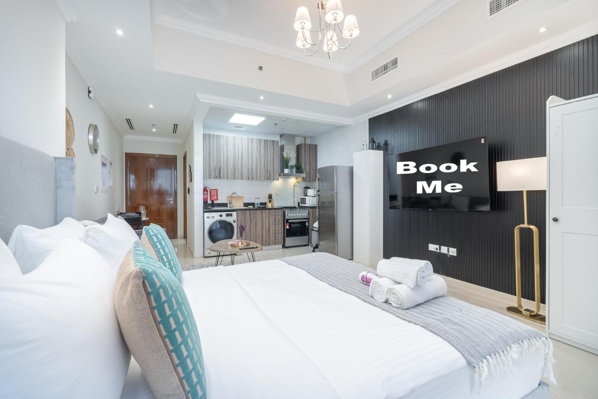Lägenhet Heaven Crest Downtown - And 1 Bedroom 2 Minute Walk To Mall And Burj Khalifa *