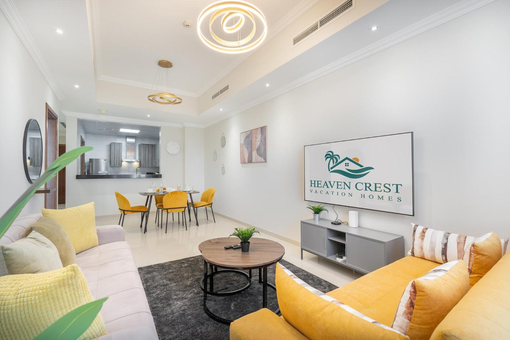 Appartement Heaven Crest Downtown - And 1 Bedroom 2 Minute Walk To Mall And Burj Khalifa Dubai