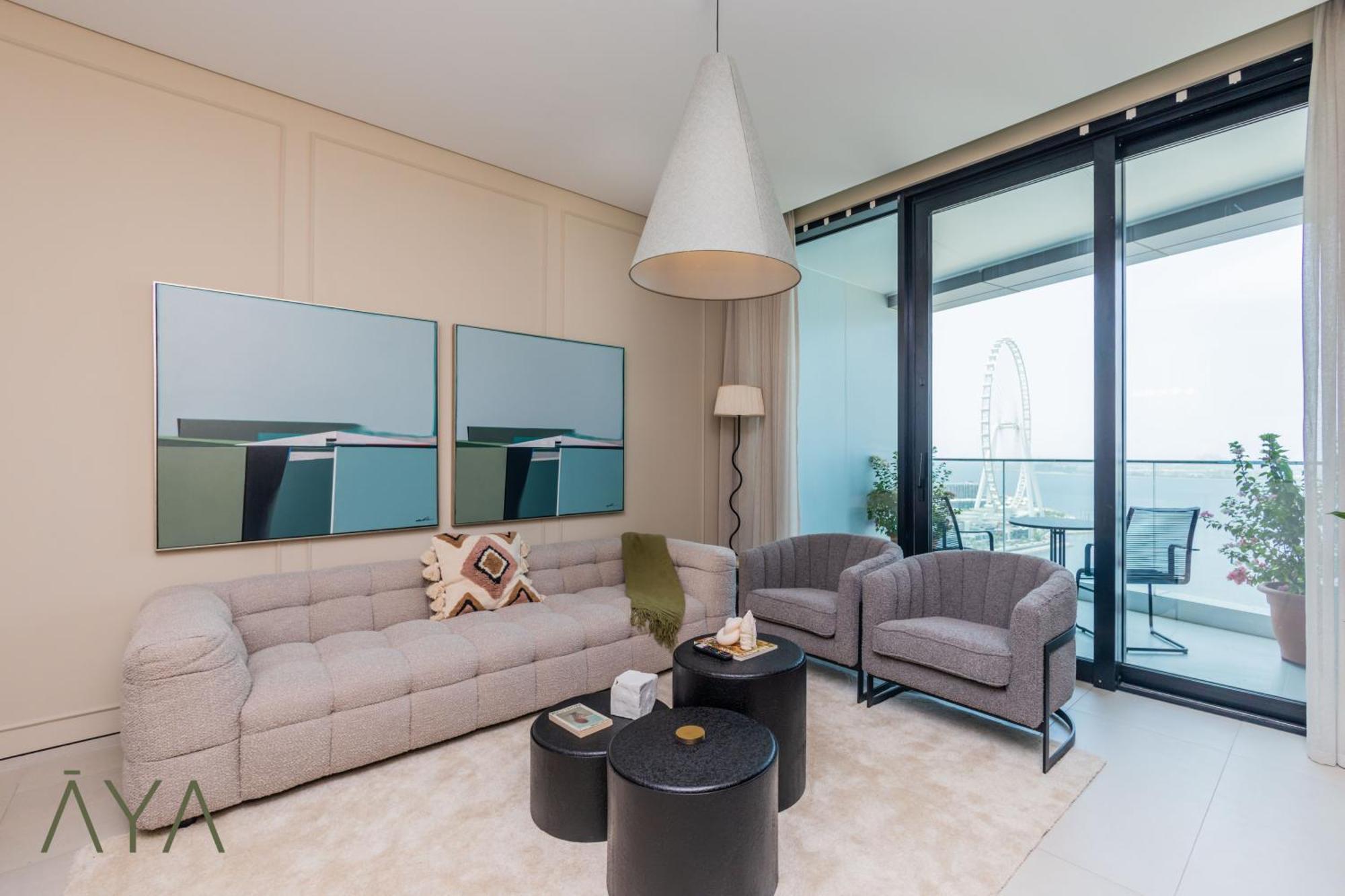 Beachfront Bliss 2br Eye & Full Sea View At The Address By Aya Boutique *